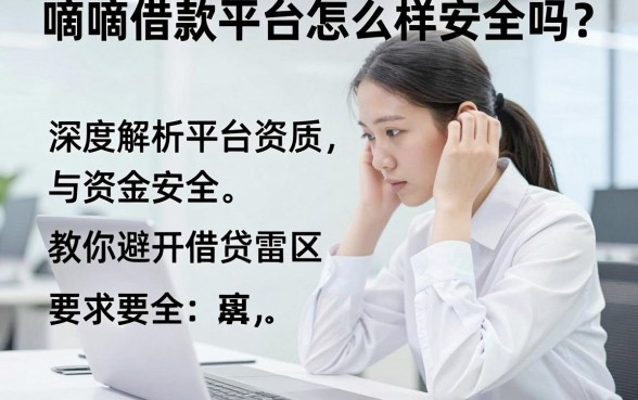 嘀嘀借款平台怎么样安全吗？深度解析平台资质与资金安全，教你避开借贷雷区