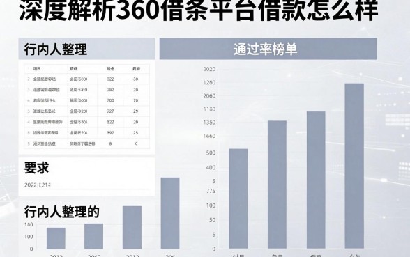 深度解析360借条平台借款怎么样，行内人整理的通过率榜单