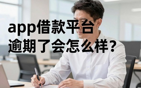 app借款平台逾期了会怎么样?银行内部人告诉你真实的后果