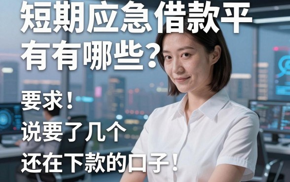 短期应急借款平台有哪些?整理了几个还在下款的口子