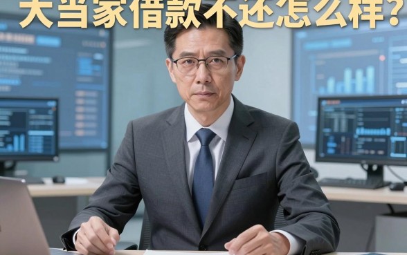 大当家借款不还怎么样？实测几个还能下款的口子