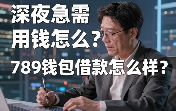 深夜急需用钱怎么办?789钱包借款怎么样?真实用户体验与靠谱平台推荐大揭秘
