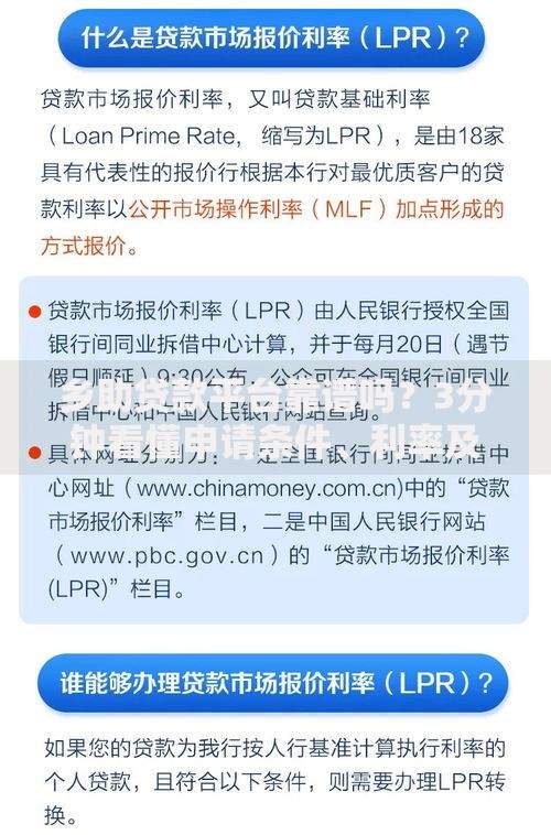 乡助贷款平台靠谱吗？3分钟看懂申请条件、利率及注意事项