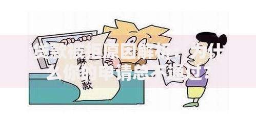 贷款被拒原因解析：为什么你的申请总不通过？