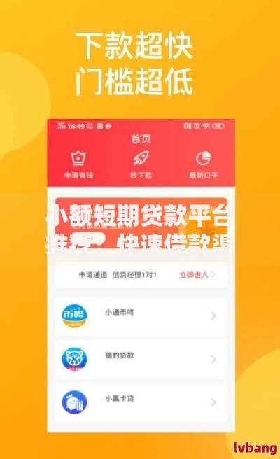 小额短期贷款平台推荐:快速借款渠道及注意事项 小额短期贷款平台推荐:快速借款渠道及注意事项