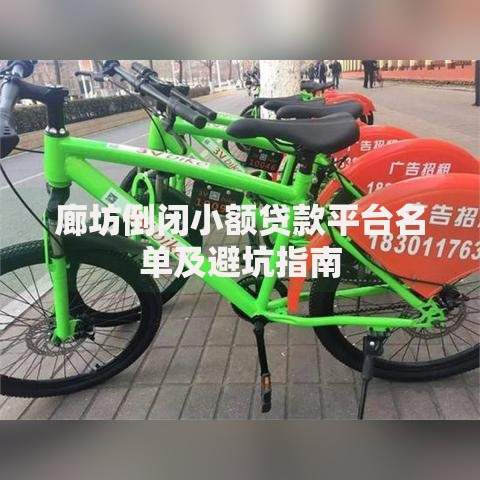 廊坊倒闭小额贷款平台名单及避坑指南