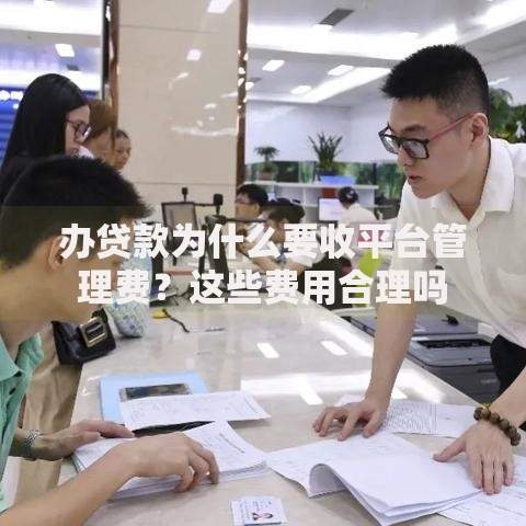 办贷款为什么要收平台管理费？这些费用合理吗