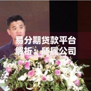 易分期贷款平台解析：所属公司、申请流程及常见问题
