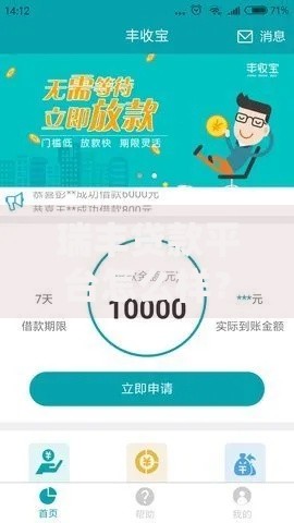 瑞丰贷款平台怎么样?全面解析贷款额度、利率及申请流程 瑞丰贷款平台怎么样?全面解析贷款额度、利率及申请流程