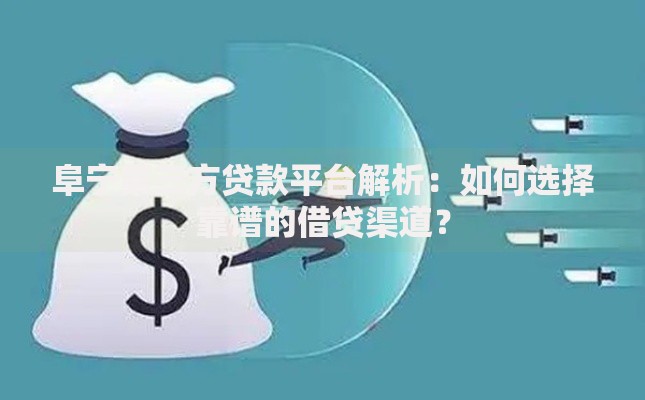 阜宁第三方贷款平台解析：如何选择靠谱的借贷渠道？