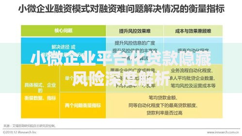 小微企业平台化贷款隐藏风险深度解析 小微企业平台化贷款隐藏风险深度解析