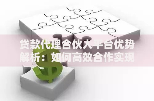 贷款代理合伙人平台优势解析：如何高效合作实现收益倍增