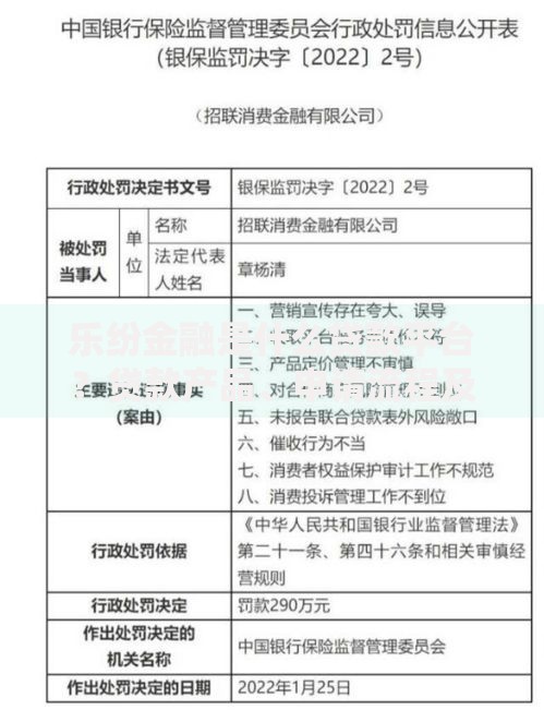乐纷金融是什么贷款平台？贷款产品、申请流程及用户评价解析