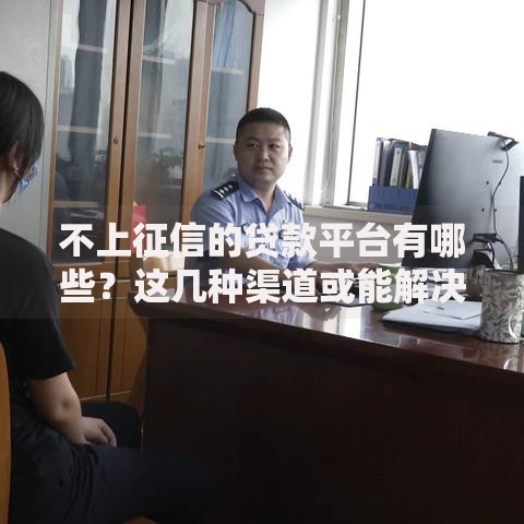 不上征信的贷款平台有哪些？这几种渠道或能解决短期资金需求