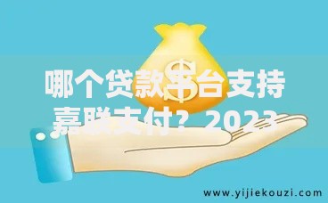 哪个贷款平台支持嘉联支付？2023年靠谱借贷平台推荐