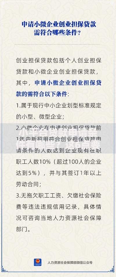 小平台贷款申请条件有哪些？这6点要求必须满足