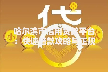 哈尔滨市信用贷款平台：快速借款攻略与正规机构测评