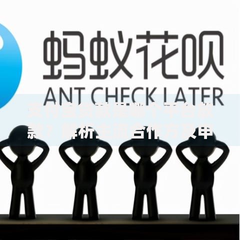 支付宝贷款是哪个平台放款？解析主流合作方及申请流程