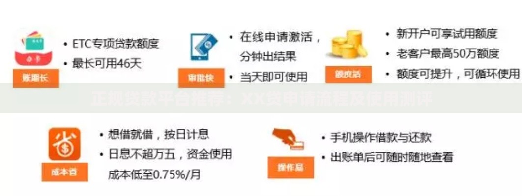 正规贷款平台推荐：XX贷申请流程及使用测评