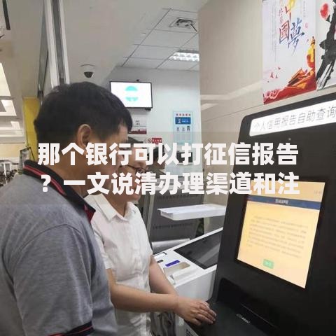 那个银行可以打征信报告？一文说清办理渠道和注意事项