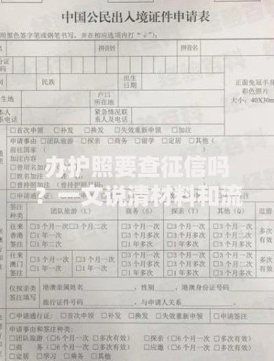 办护照要查征信吗？一文说清材料和流程要点