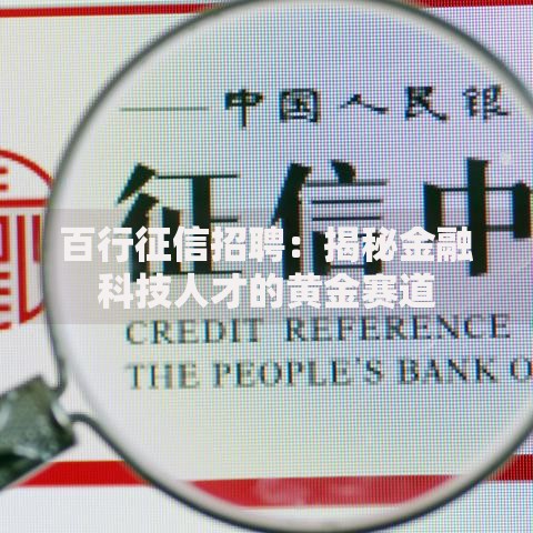 百行征信招聘：揭秘金融科技人才的黄金赛道