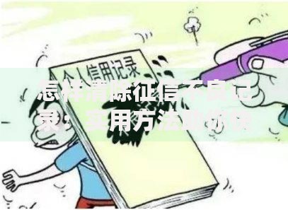 怎样清除征信不良记录：实用方法助你快速修复信用