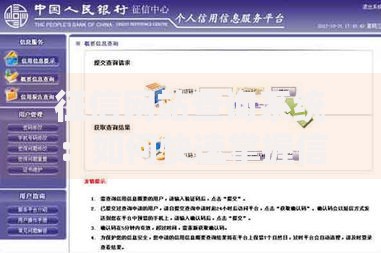 征信网站查询系统：如何快速掌握信用报告核心信息？