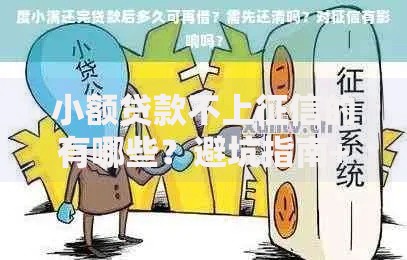 小额贷款不上征信的有哪些？避坑指南+靠谱渠道盘点