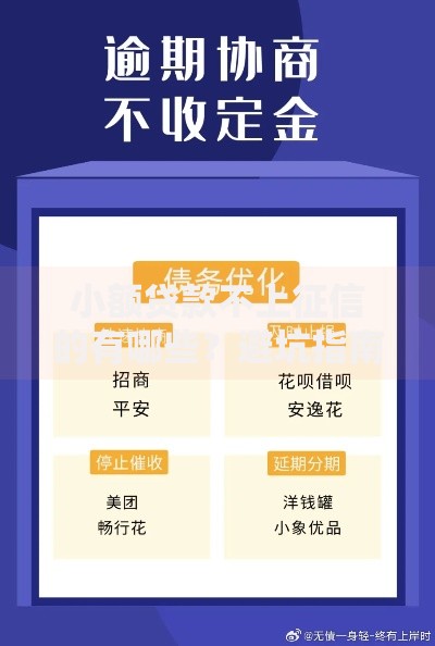 小额贷款不上征信的有哪些？避坑指南+靠谱渠道盘点