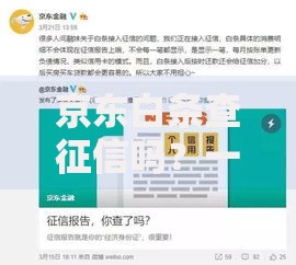 京东白条查征信吗？一文搞懂信用记录那些事儿