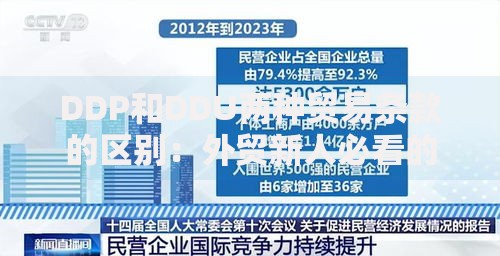 DDP和DDU两种贸易条款的区别：外贸新人必看的避坑指南