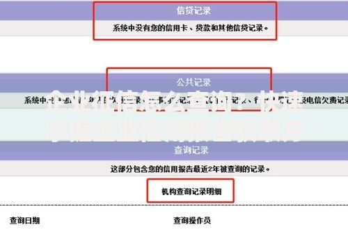 企业征信怎么查询?快速掌握企业信用报告获取方法 企业征信怎么查询?快速掌握企业信用报告获取方法