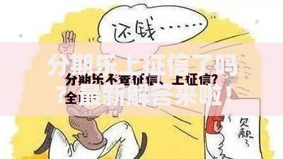 分期乐上征信了吗？最新解答来啦！
