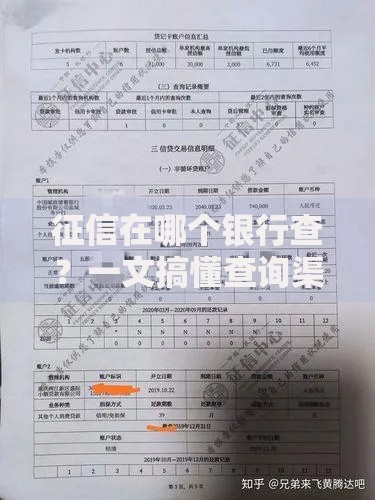 征信在哪个银行查？一文搞懂查询渠道和注意事项