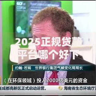 2025正规贷款平台哪个好下款？如何选择安全可靠渠道