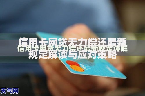 信用卡网贷无力偿还最新规定解读与应对策略