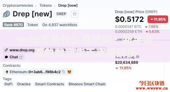 wdp币是什么意思啊？新手必看的数字货币真相解析