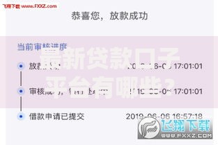最新贷款口子平台有哪些？正规渠道选择指南