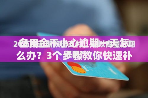 备用金不小心逾期一天怎么办？3个步骤教你快速补救