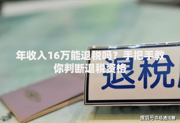 年收入16万能退税吗？手把手教你判断退税资格