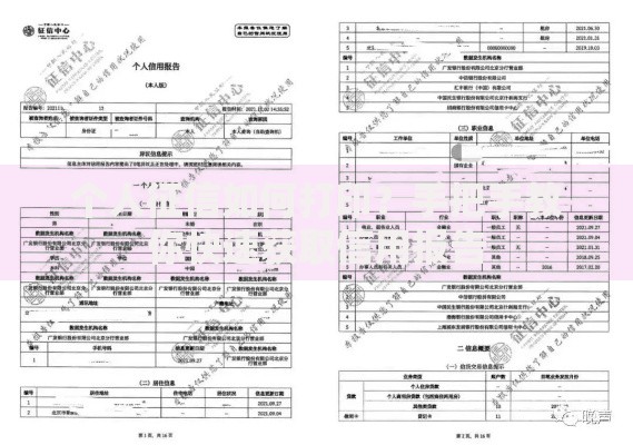 个人征信如何打印？手把手教你快速获取信用报告