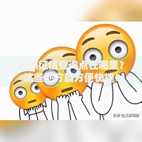 苏州征信查询点在哪里？这些地方最方便快捷！