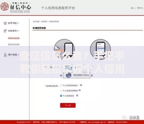 查征信怎么查？手把手教你轻松掌握个人信用报告