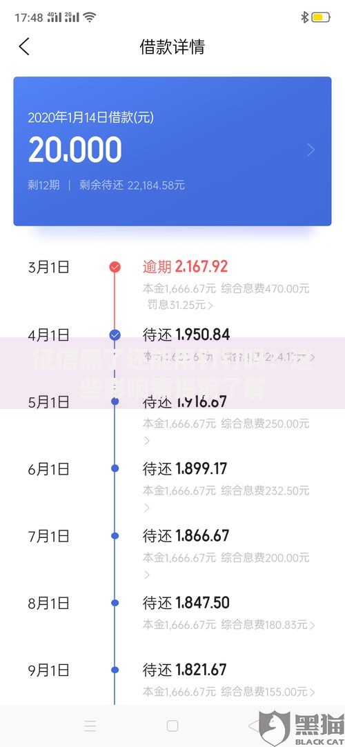 征信黑了还能用钉钉吗？这些影响需提前了解