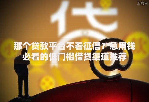 那个贷款平台不看征信？急用钱必看的低门槛借贷渠道推荐