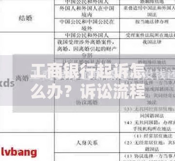 工商银行起诉怎么办？诉讼流程与应对策略解析