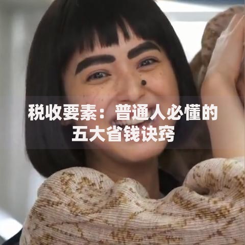 税收要素：普通人必懂的五大省钱诀窍