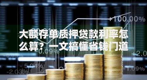 大额存单质押贷款利率怎么算？一文搞懂省钱门道