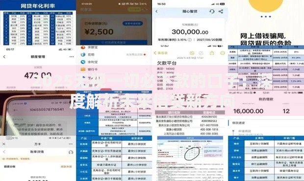 2025无视一切必下款的口子：深度解析未来借贷新方向